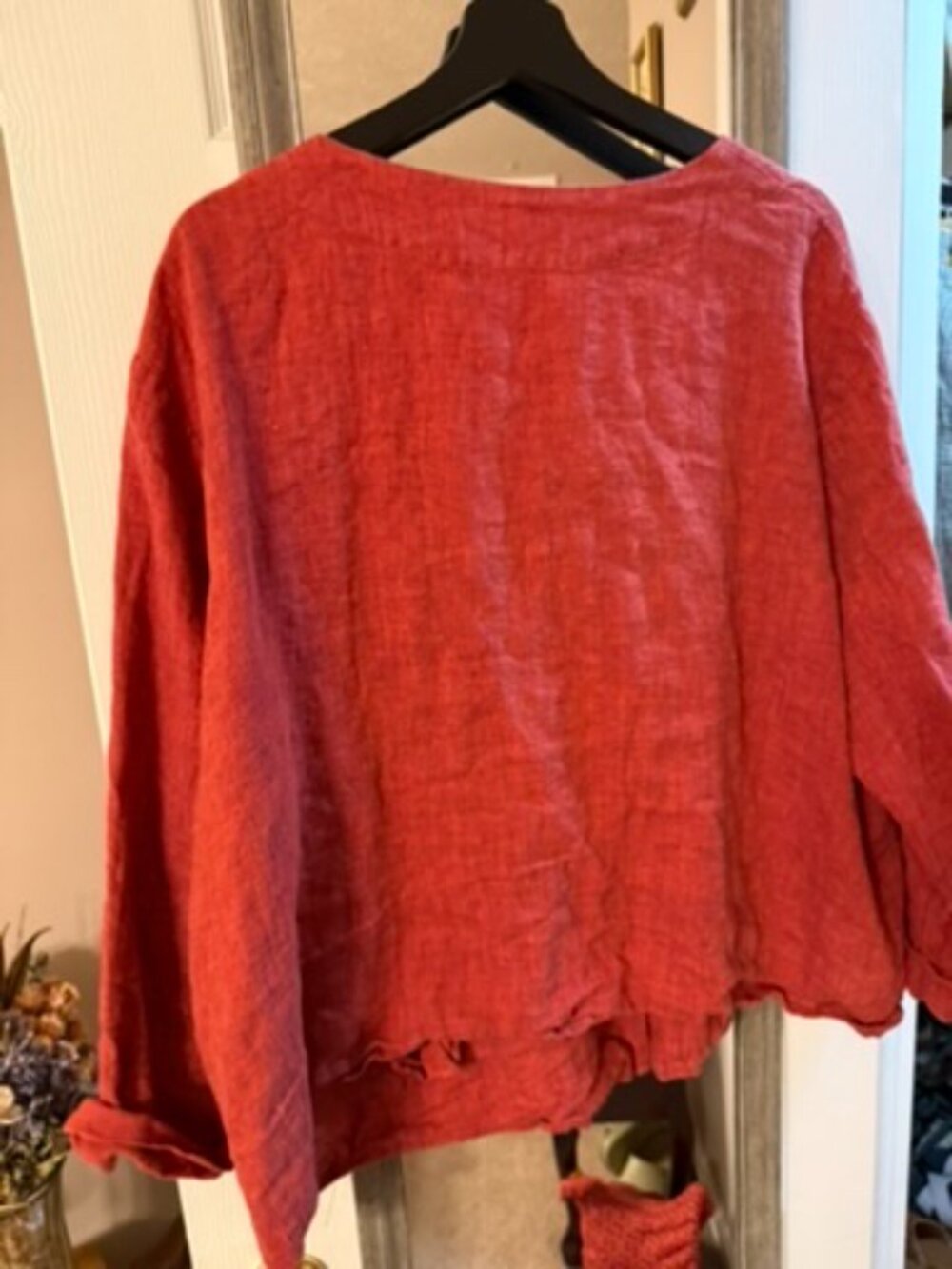 Flax Button Down Shirt - Size 1G - Picture 3 of 7